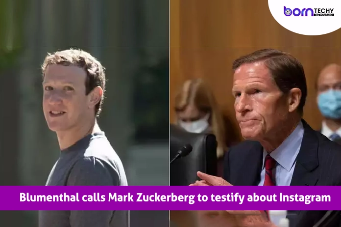 Blumenthal Calls Mark Zuckerberg