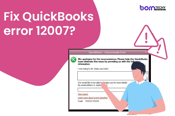 QuickBooks Error 12007