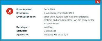 QuickBooks Error 6189